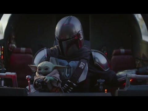 Mando and Baby Yoda being father and son for 9 minutes