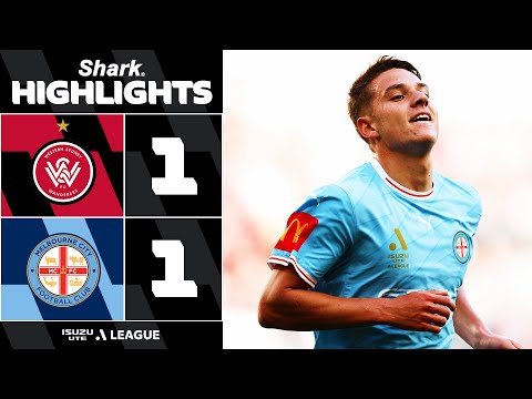Western Sydney 1-1 Melbourne City | SHARK HIGHLIGHTS | Isuzu UTE A-League 2025-26