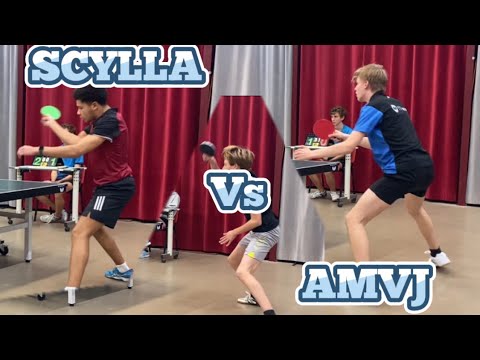Scylla 1 vs Amvj 1 match highlights.🔥🏓