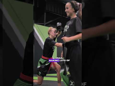 Jessica & Claire take on belt testing