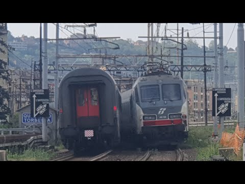 EN 233 ViennaMonaco - La Spezia & IC 504 Genova P. Principe - Torino P. Nuova in transito a Rivarolo