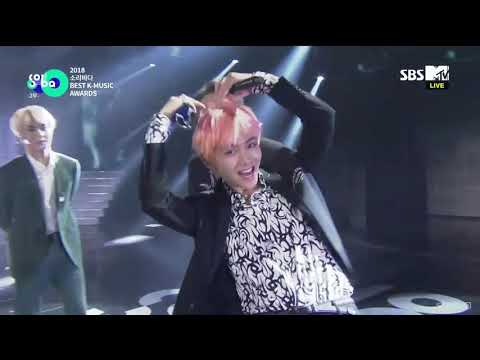 180830 BTS - 'Fake Love' Encore Stage at 2018 SORIBADA Best K-Music Awards