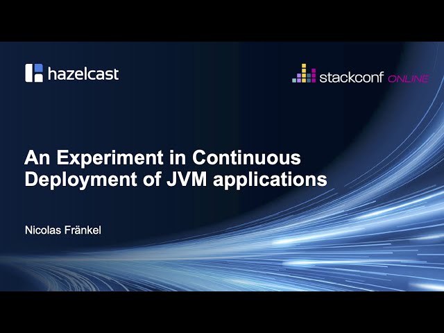 An Experiment of Continuous Deployment of JVM applications