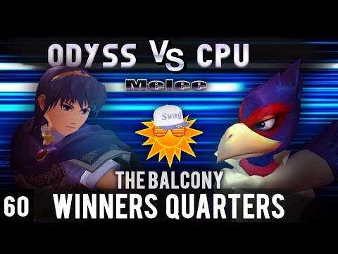 Melee @ The Balcony 60 - Winners Round 2 ft. CPU (Falco) vs. Odysseuss (Marth)