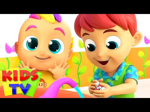 Wash Your Hands Song | Healthy Habits for Children + More Nursery Rhymes & Baby Songs by Kids Tv