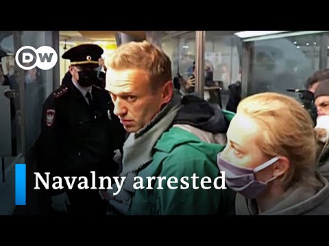 克里姆林宮批評家阿列克謝-納瓦尼為何一到俄羅斯就被逮捕？| 新聞 (Why was Kremlin critic Alexei Navalny arrested upon his arrival in Russia? | DW News)