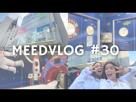 MEEDVLOG #30 - ROUTINE OF A MEDICAL STUDENT | HOLIDAY INTERNSHIP AT SABARÁ CHILDREN'S HOSPITAL
