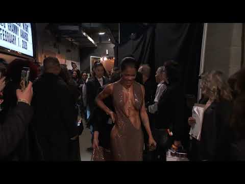 TEYANA TAYLOR Backstage At The 2026 GRAMMYs