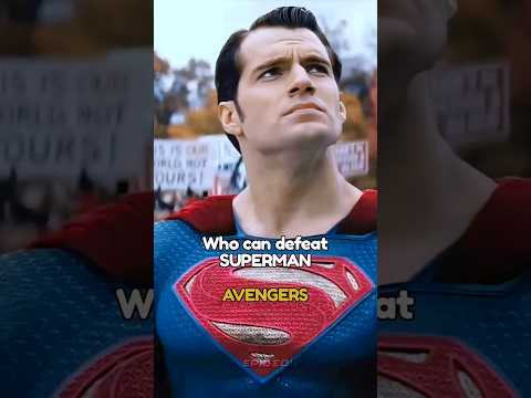 who can defeat superman vs avengers #marvel #avengers #dc #dccomics #mcushorts #shorts