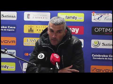 Roda de premsa J26. Ontinyent CF 1-2 UB Conquense