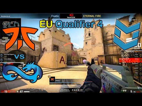 CS:GO HIGHLIGHTS - fnatic vs Eternal Fire [Semi-Finals | BO1][PGL Major 2022 Europe Qualifier 4]