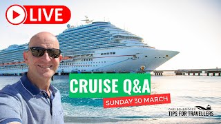LIVE: Cruise Q&A Sunday 30 March 2025: 9am PT / Noon ET / 5pm UK