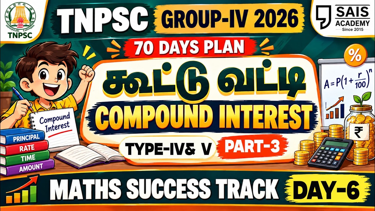 DAY-6🏆 COMPOUND INTEREST 💥TYPE IV & V