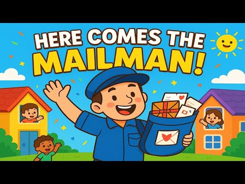 Here Comes the Mailman! 📬🎶 Fun Kids Song