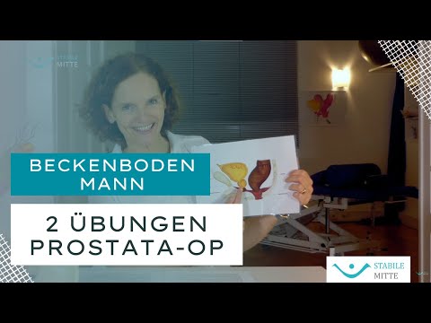 Pelvic floor man - These two exercises before and after prostate surgery