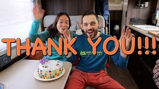 Thank you!!! - The Climbing Nomads