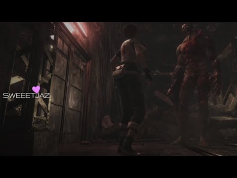 Rebecca vs Proto Tyrant boss fight - RESIDENT EVIL 0