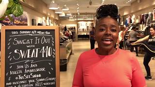 ICYMI: Sweat 440 Pop-Up Workout at Athleta Lincoln Road