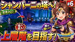 【初見DQ3リメイク】シャンパーニの塔へ突入！レベル上げしながら上層階を目指す☆まったり実況 #6