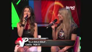 Ella Baila Sola cantan "Por ti"