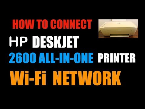 Thumbnail for How To Connect HP DeskJet 2600 All-In-One Printer to WiFi Network