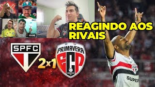 REAGINDO AOS RIVAIS SÃO PAULO 2 x 1 PRIMAVERA campeonato paulista 2026