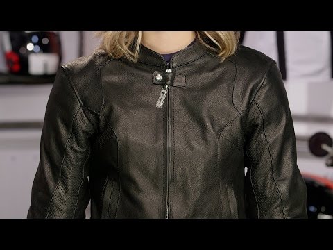 Cortech Women's LNX Leather Jacket Review at RevZilla.com