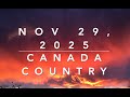 Top 60 Canada Country Chart Nov 29 2025