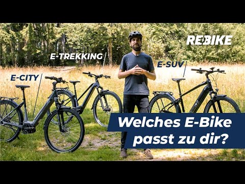 E-Bike Kaufberatung: City, Trekking oder SUV? Vergleich & Tipps 🔄🔍 | Rebike.com