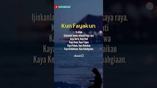 Download lagu Kun Fayakun mu Ya Rabb😊 | SUBSCRIBE | LIKE & AMIIN | #shorts #harapan #doa mp3