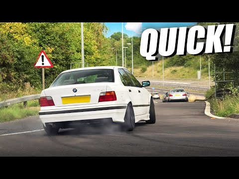 German Performance Cars Speed Away from Unmarked Police!