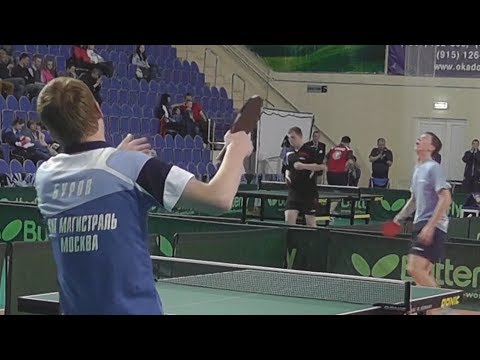 Arseniy GUSEV vs Vyacheslav BUROV Russian Club Premier League 4 Tour Table Tennis