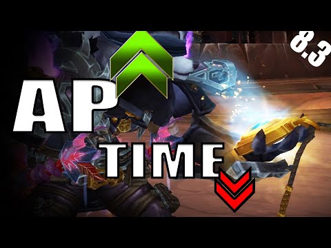 FASTER AP! - Most efficient ways to grind AP in patch 8.3 a guide to be effective!