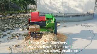 Corn peeling and shelling combine machine,maize thresher price