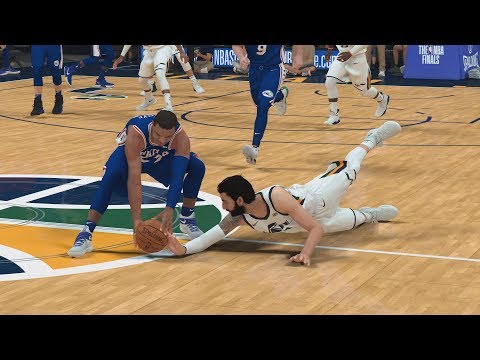 NBA 2K19 My Career EP 82 - Embiid, Simmons Foul Out! NFG3