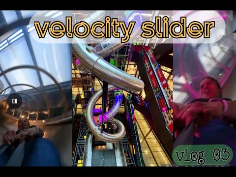 Velocity Slide | WTC | Sliding Vlog | Abu Dhabi      #uae #velocity #sudenidilshani