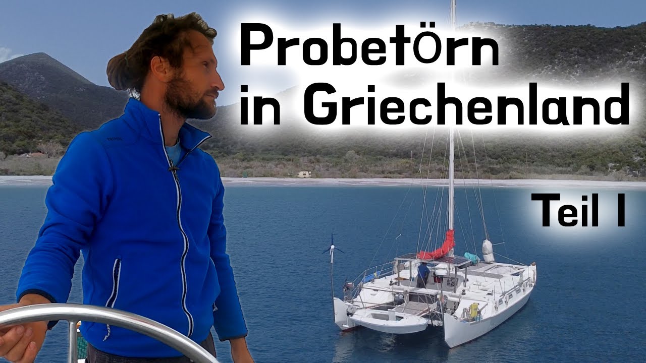 Our FIRST catamaran cruise! Sailing in Greece 🇬🇷