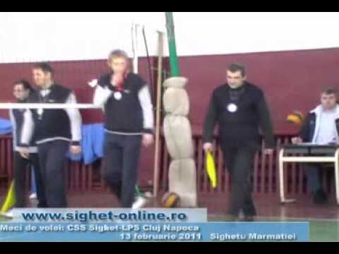 CSS Sighet-LPS Cluj - secvente dinaintea meciului