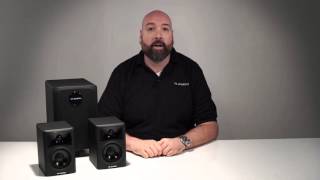 Video thumbnail for M-Audio ||  Overview on the AV32.1 system by M-Audio