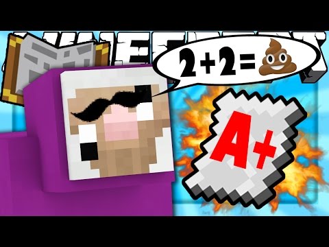 Minecraft | Purple Shep Goes to School