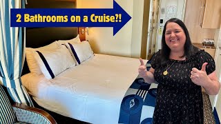 Disney Dream Verandah Room Tour | Deluxe Family Oceanview Stateroom 10522