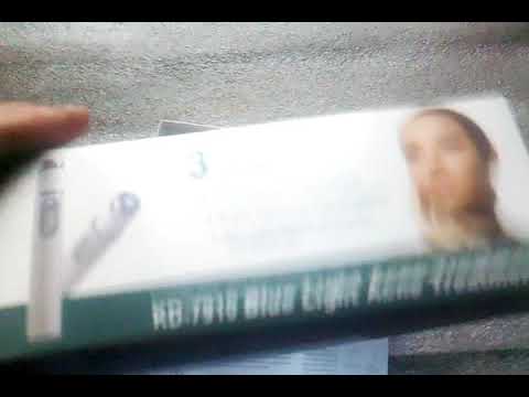 Портативная лазерная ручка для удаления прыщей Saint Health KD 7910