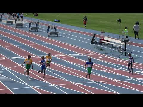 Boys 100m Dash 9-10 Year Old Heat 6 - 44th Annual Northwest Track and Field Classic 2019