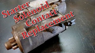 Nippondenso Starter Solenoid Contacts Replacement