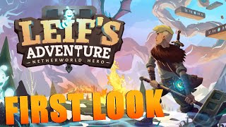 Leif's Adventure: Netherworld Hero - Gameplay