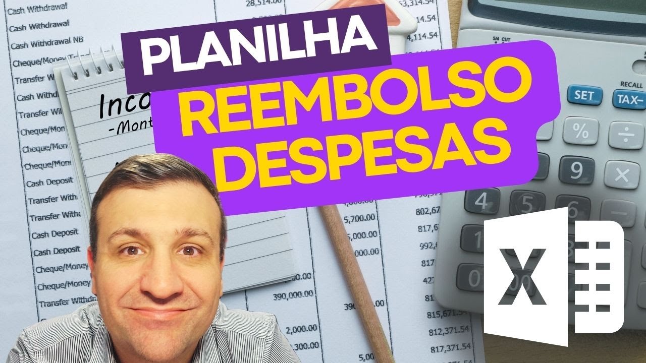 Planilha Reembolso de despesas