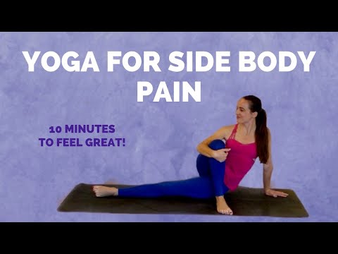 Yoga for one SIDE BODY PAIN - 10-Minute Side Stretches to Feel Relief!