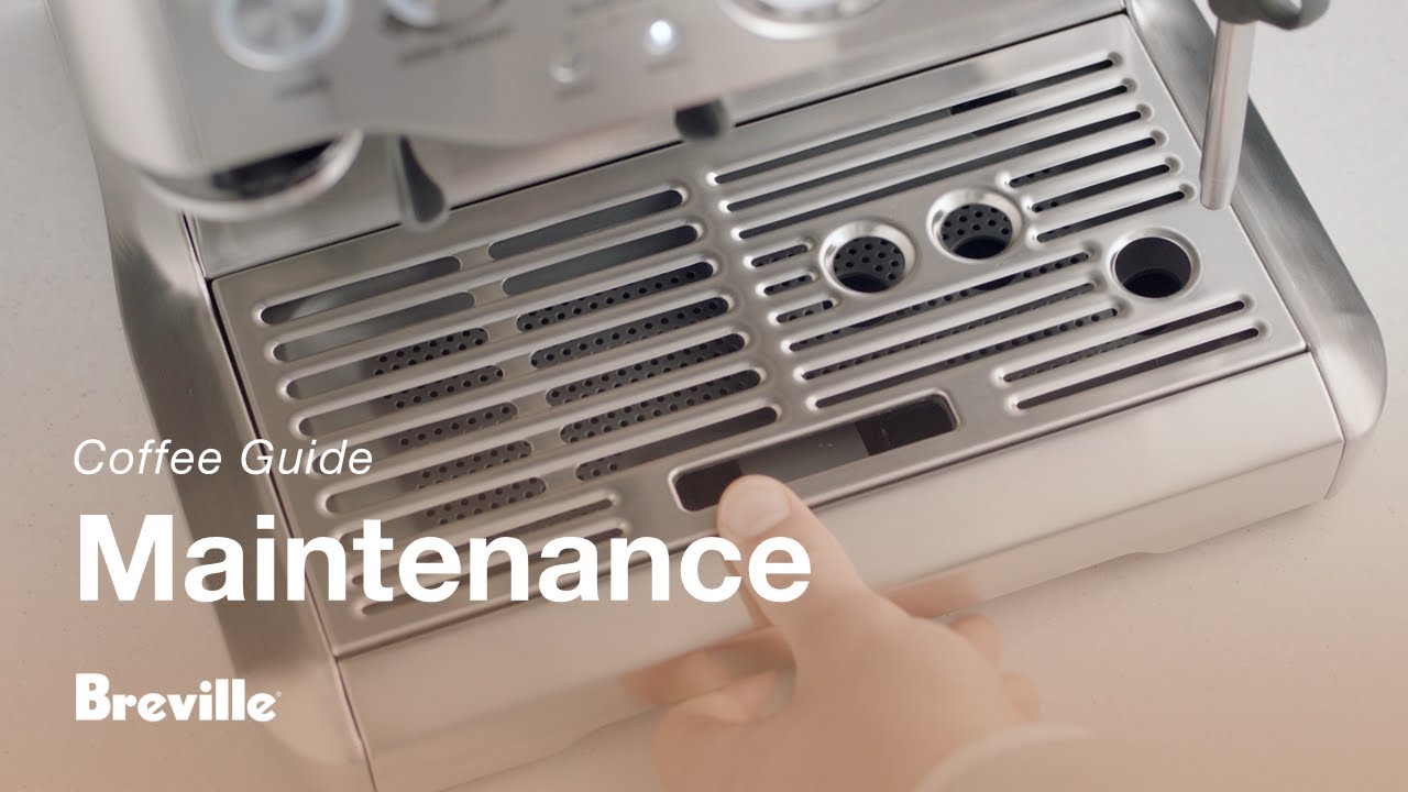 How to clean the drip tray