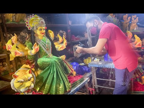 Navratri 2021 | NEW CONCEPT | Durga Idol Making Full Process 2021 |Devi Murti Making Workshop Mumbai