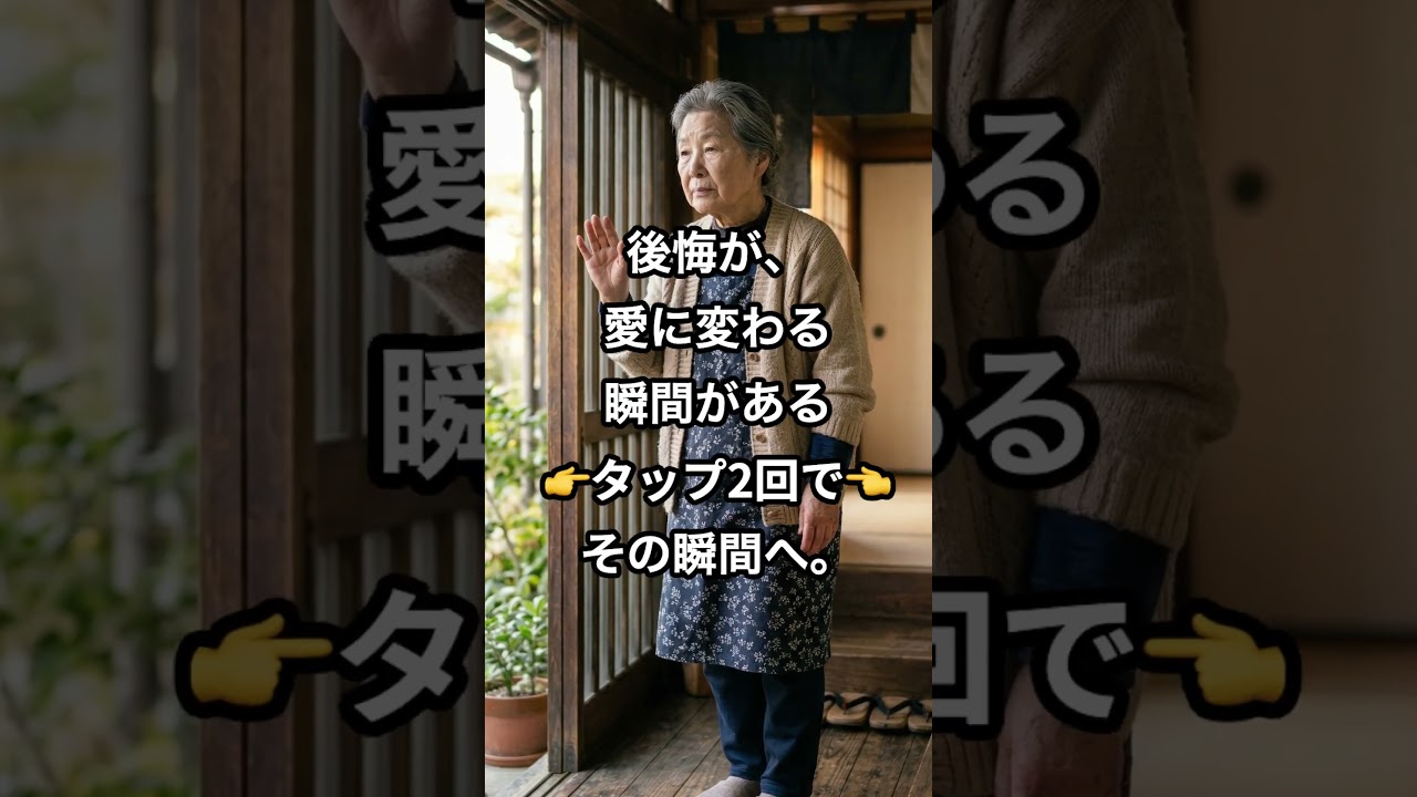 【泣ける実話風】ずっと言えなかった言葉を、少女は最後に伝えた#shorts #ショート動画